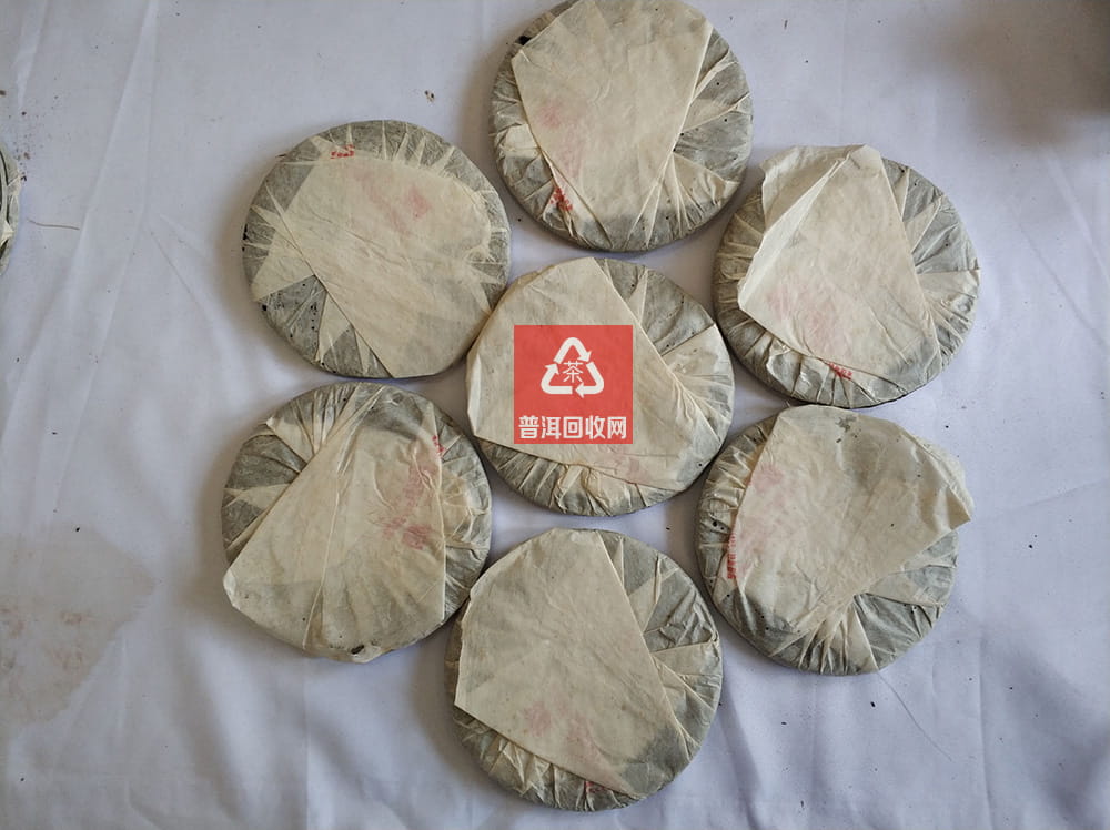 回收今大福普洱茶之2012年金九青饼